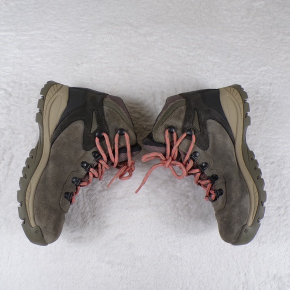 Columbia Newton Ridge Plus Waterproof Amped Hiking Boot - Women's Size 5 Rose - Picture 6 of 12